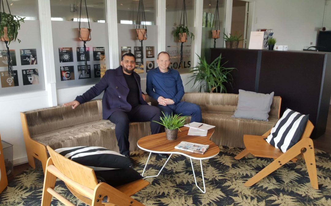 Vi arbejder med verdensmålene 8 og 10